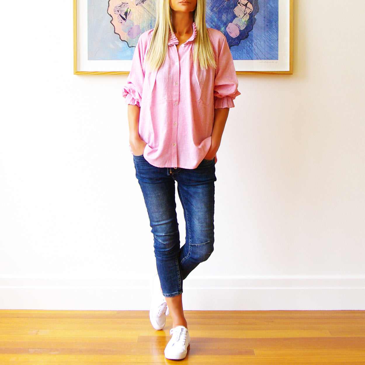 Olive Stripe Shirt
