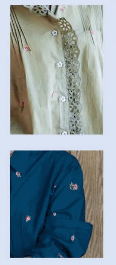 Floral Ditsy Embroidered Shirt