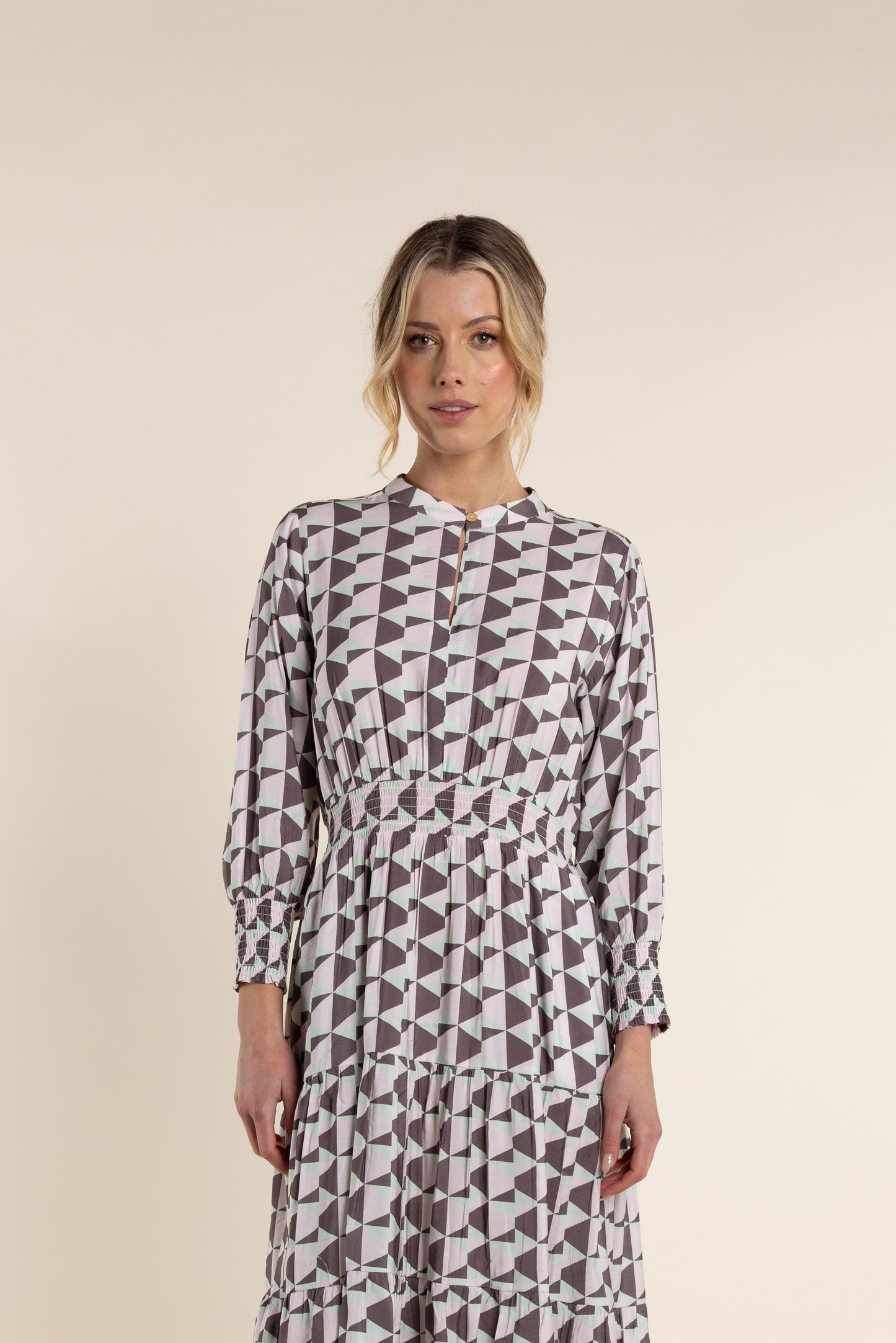 Triangle Print Dress