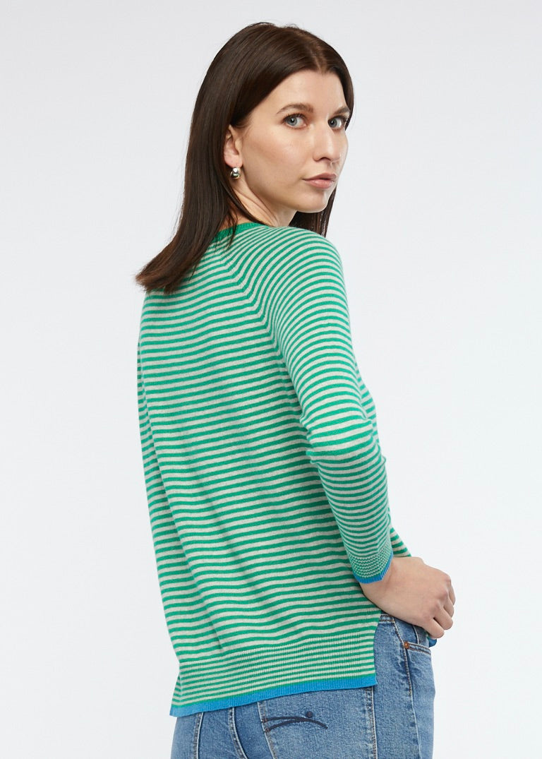 Essential Stripe V Knit