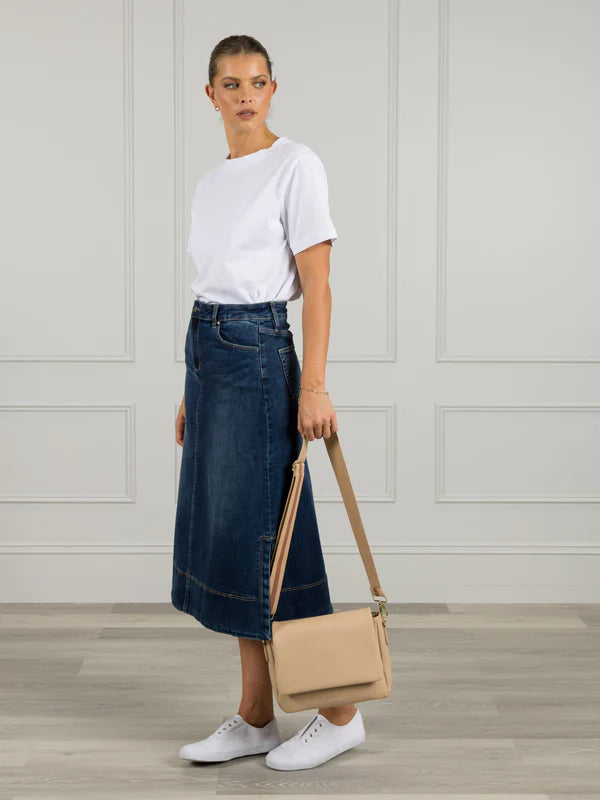 Madison Denim Skirt