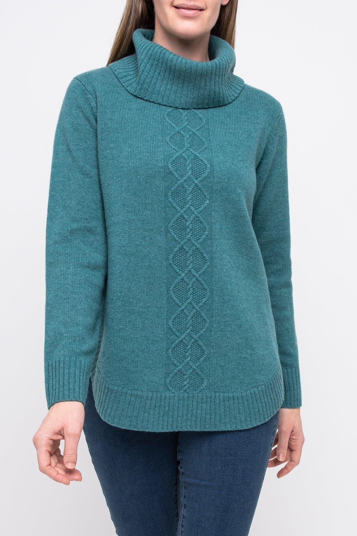 Cable Detail Pullover