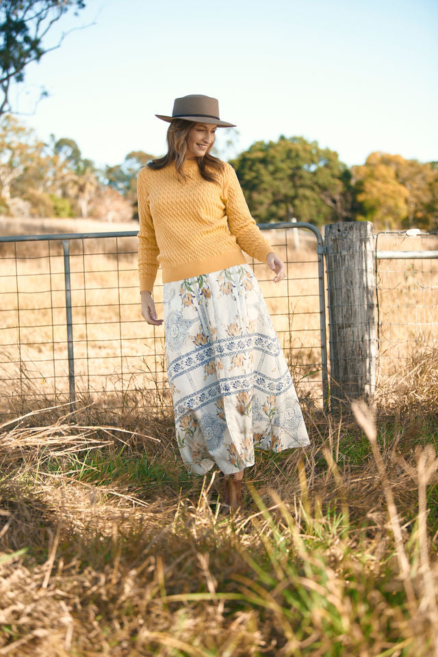 Printed Skirt