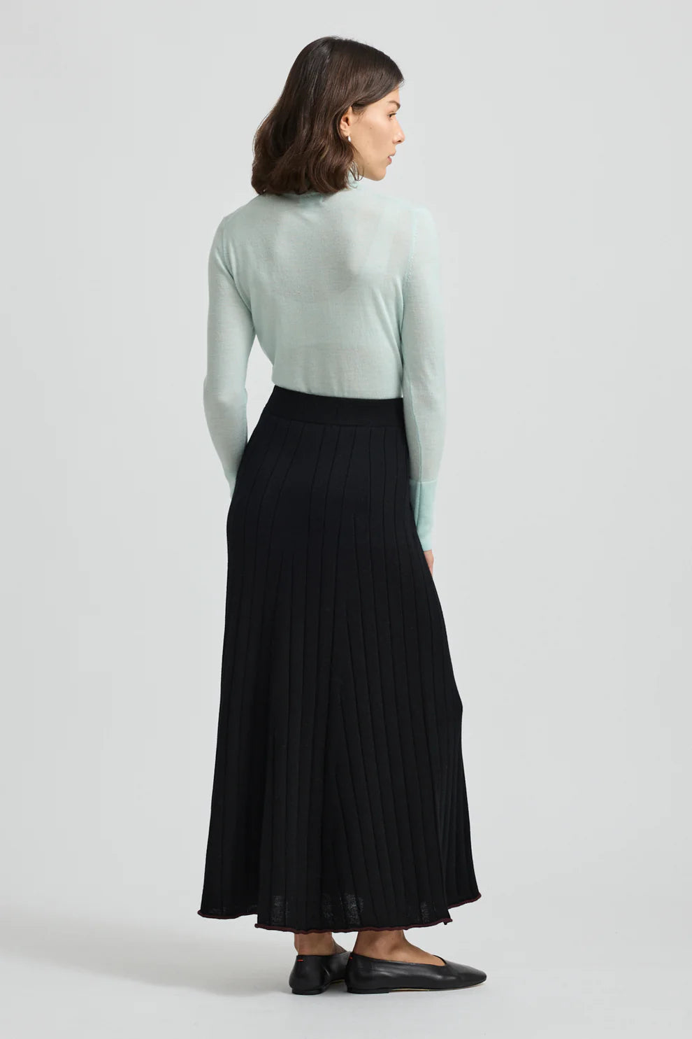 Fine Rib Skirt