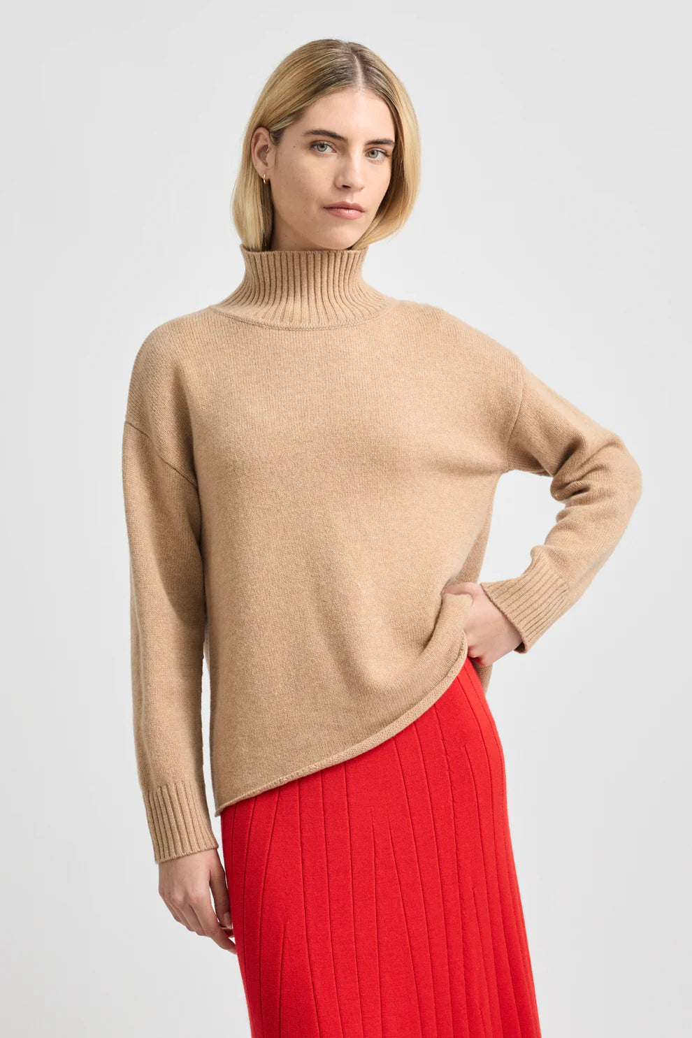 Funnel Neck Jumper