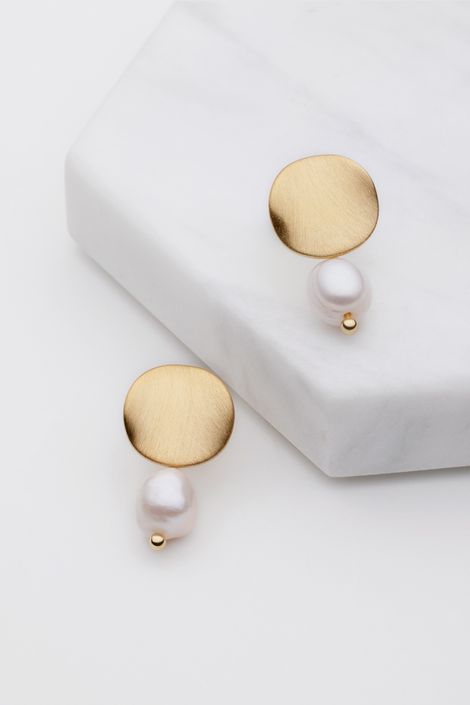 Hazel Brushed Earring