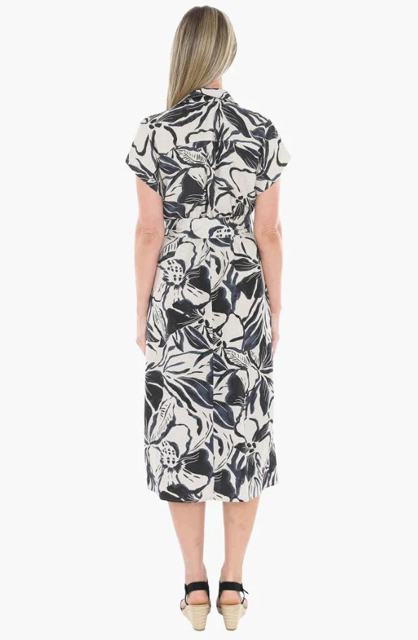 Mono Bloom Dress