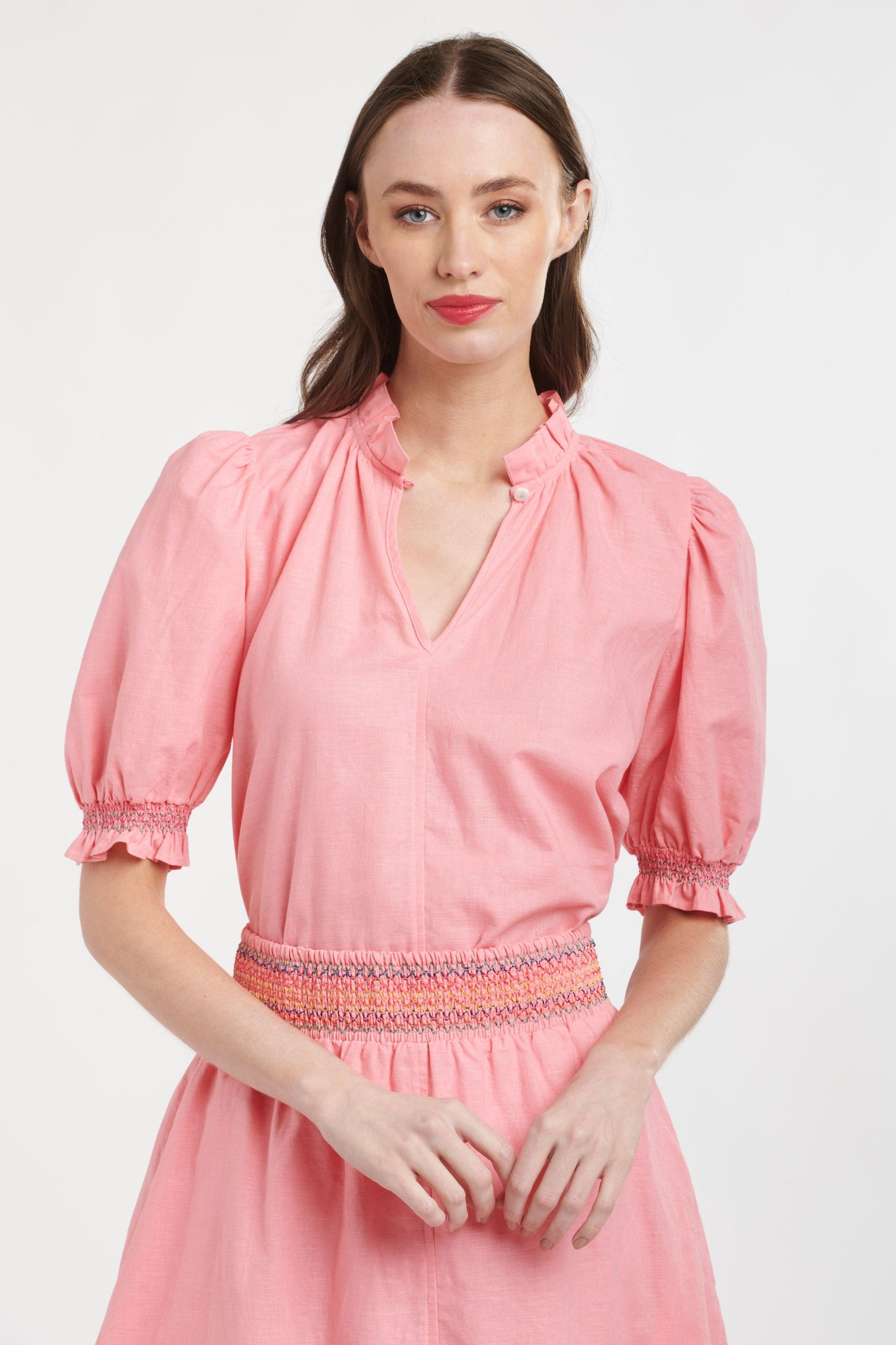 Lily Smock Sleeve Top