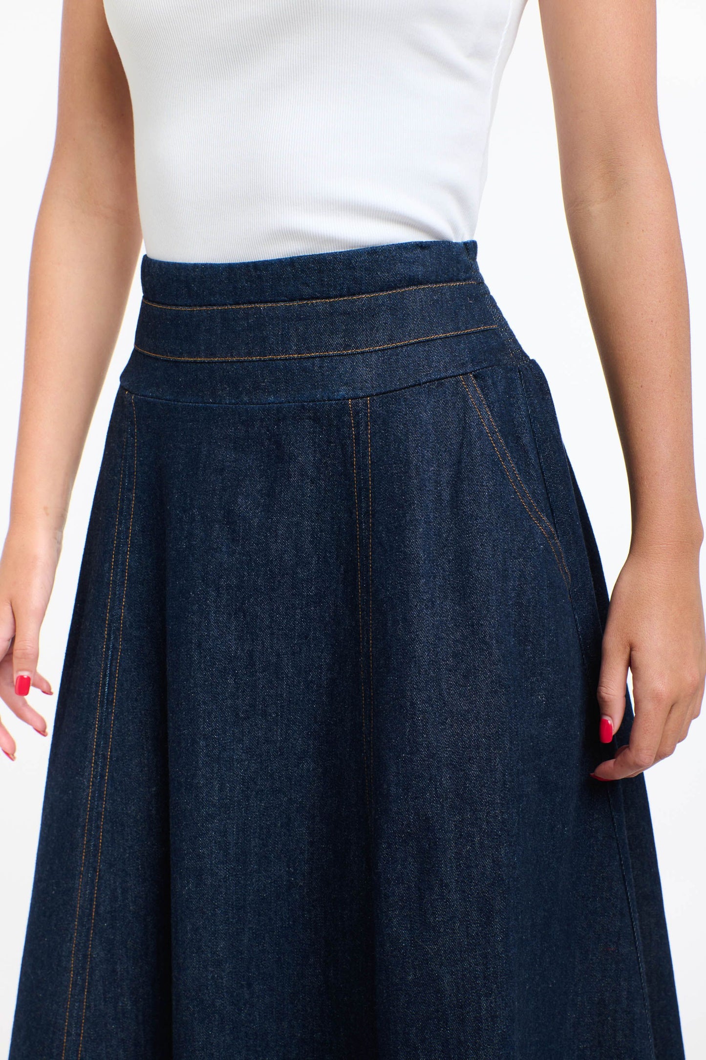 Dakota Denim Skirt