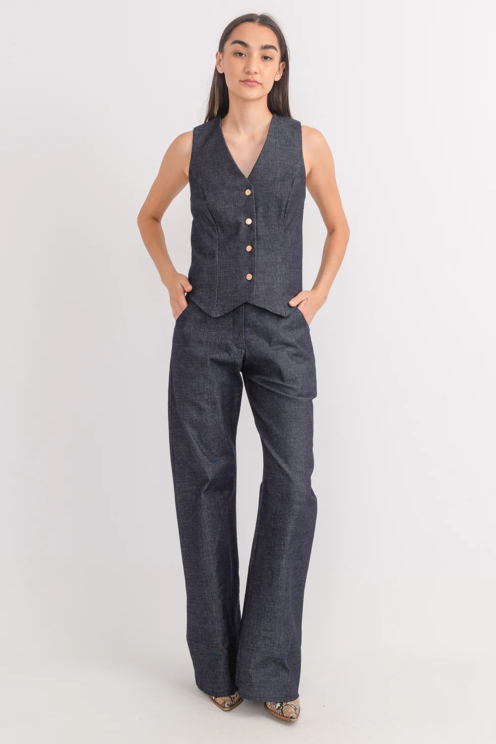 Palazzo Denim Jean