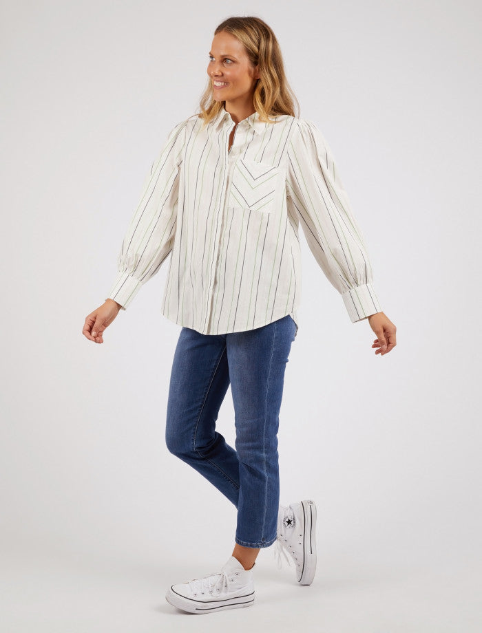 Sorrel Stripe Long Sleeve Shirt