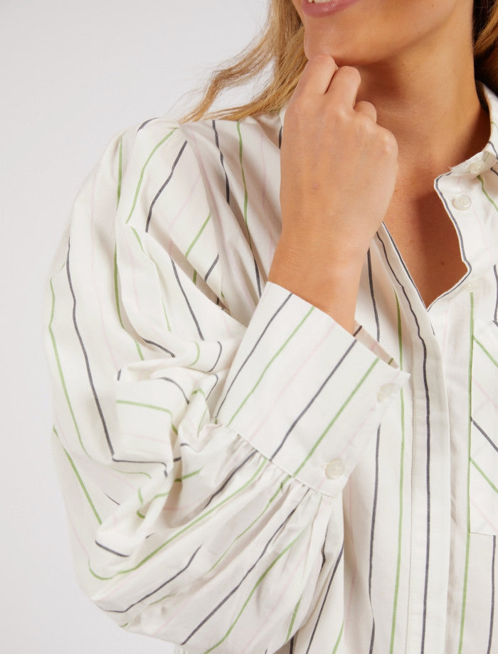 Sorrel Stripe Long Sleeve Shirt