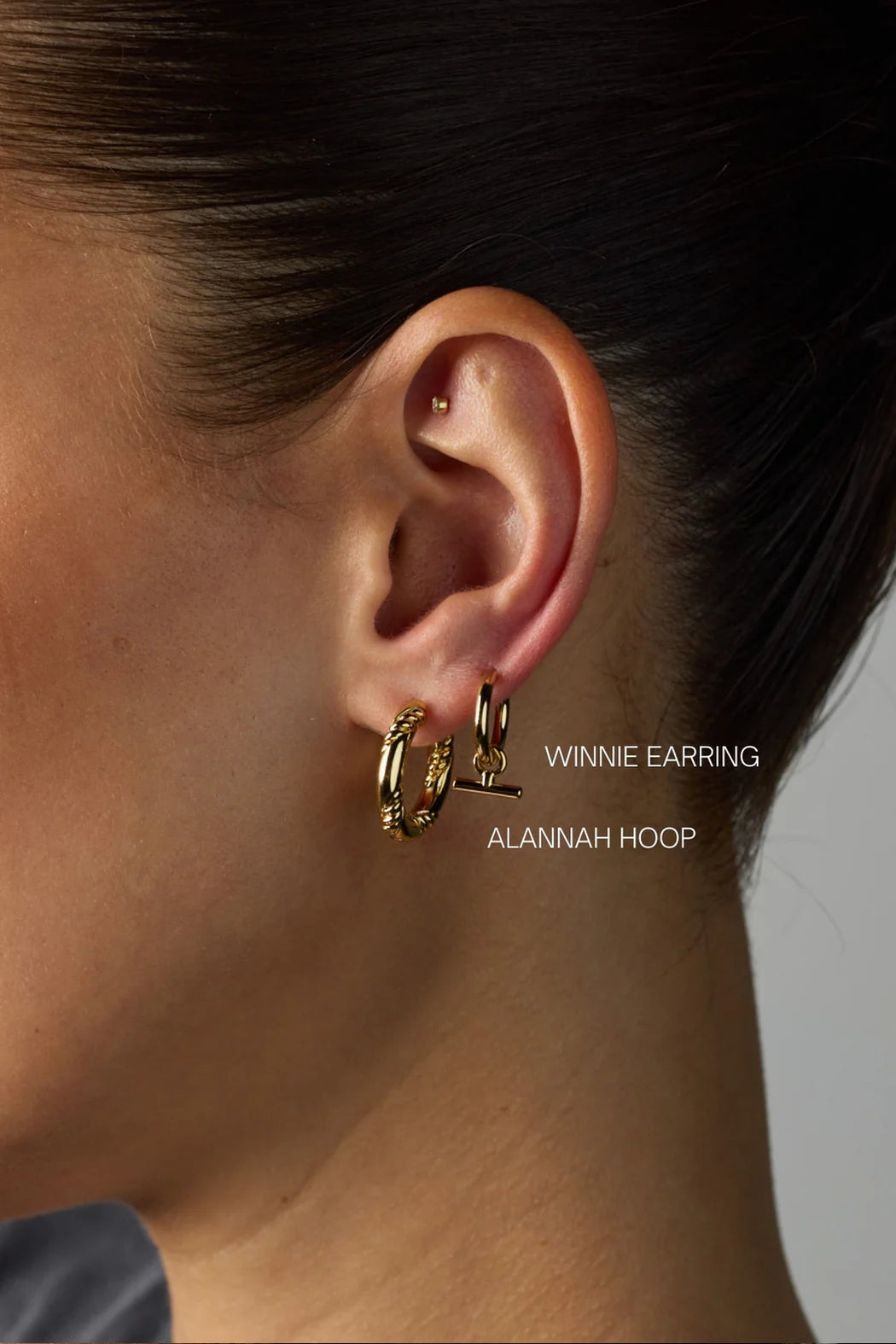Winnie Hoop Earring