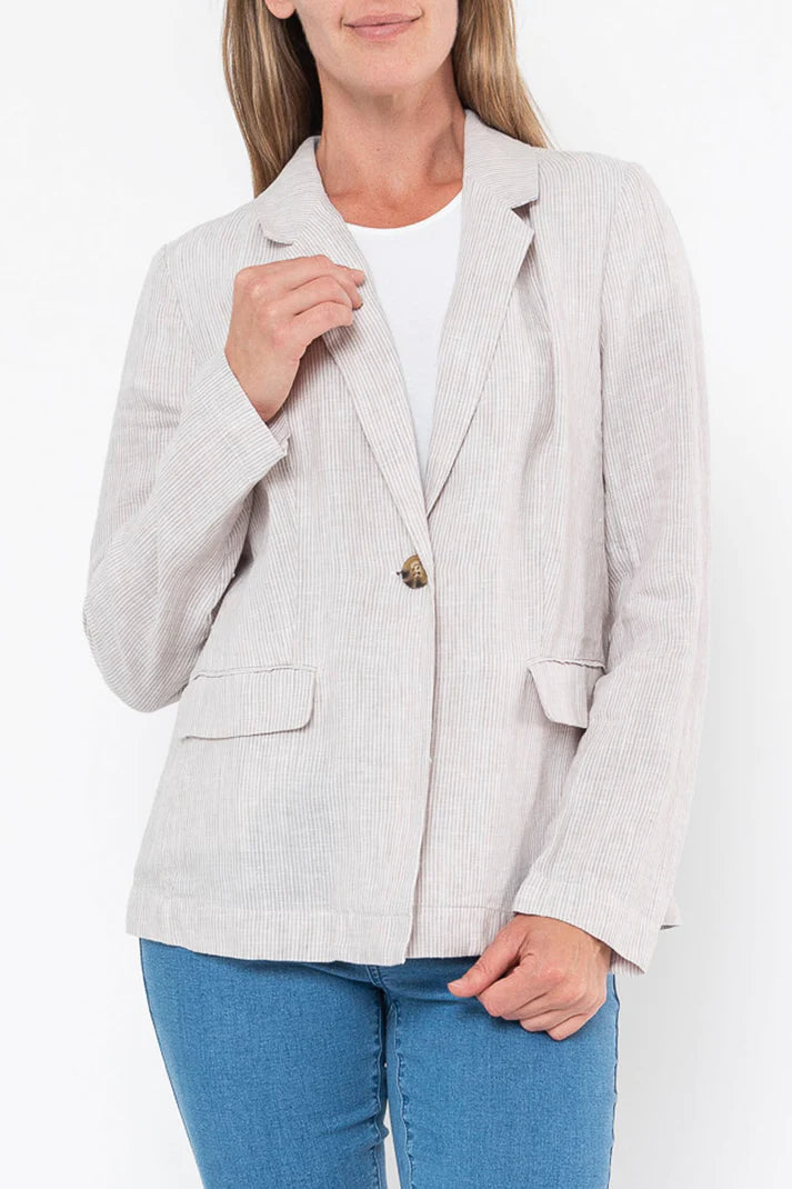 Core Stripe Blazer