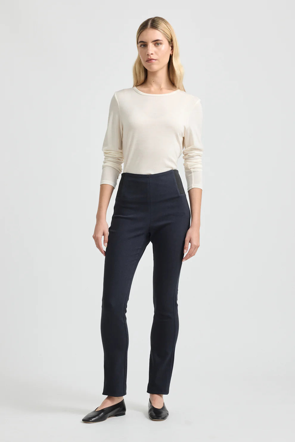 Elastic Wool Jean