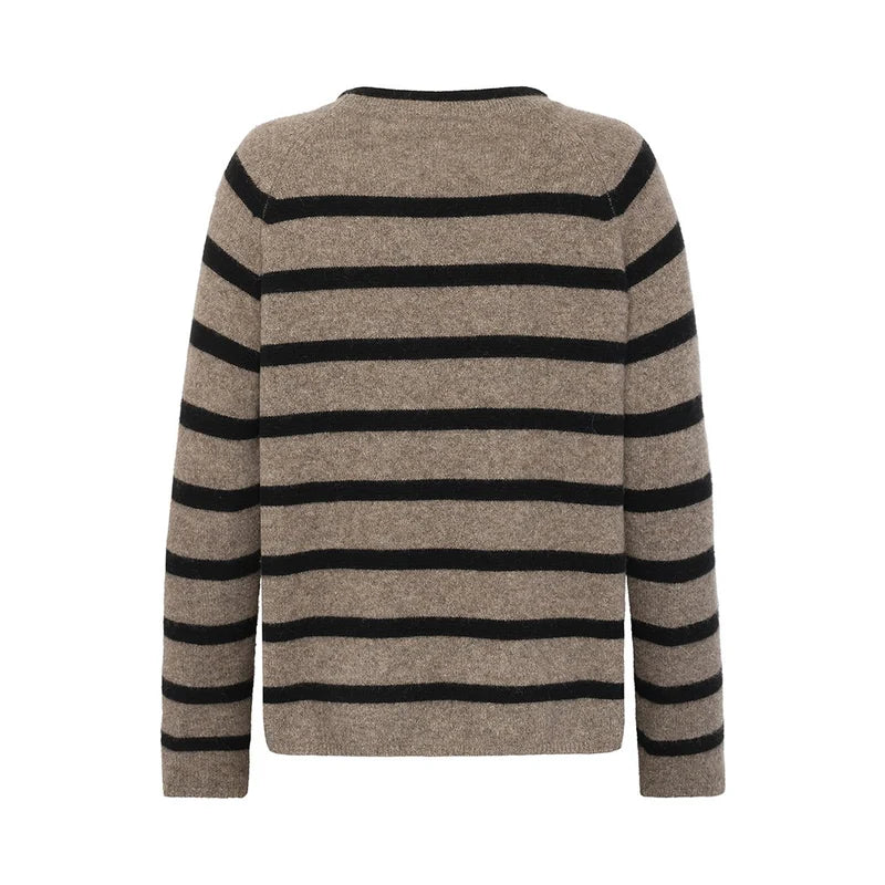 Zorel Striped Knit