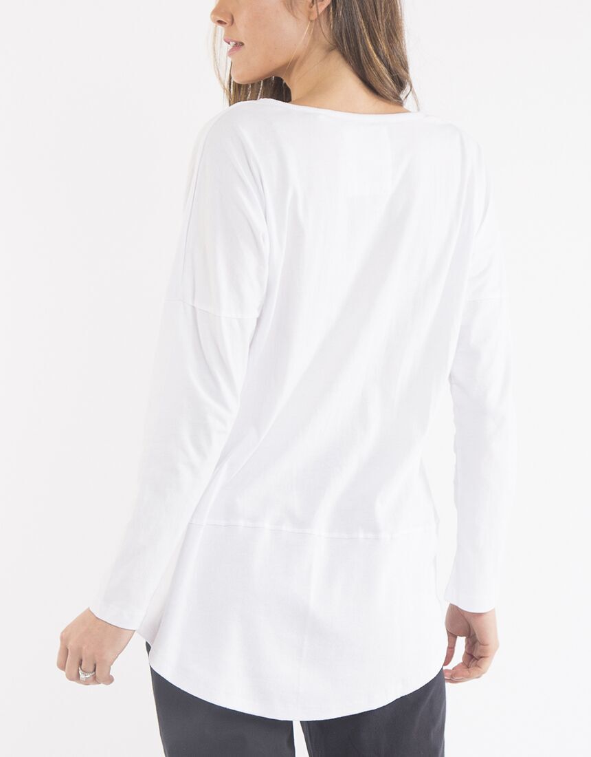 Fundamental Rib Neck Tee