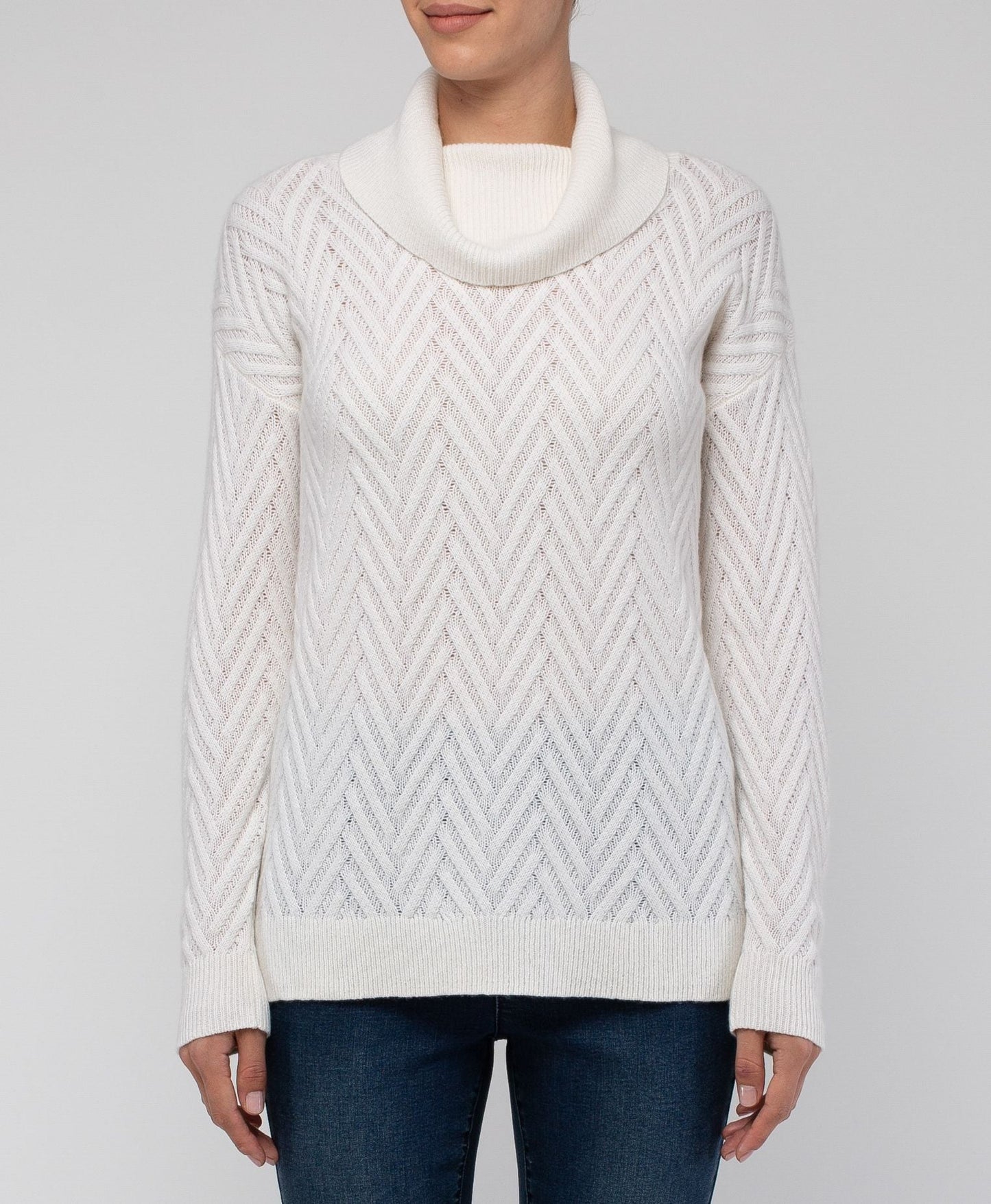 Zig Zag Stitch Pullover