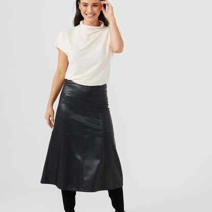 Matrix Midi Skirt