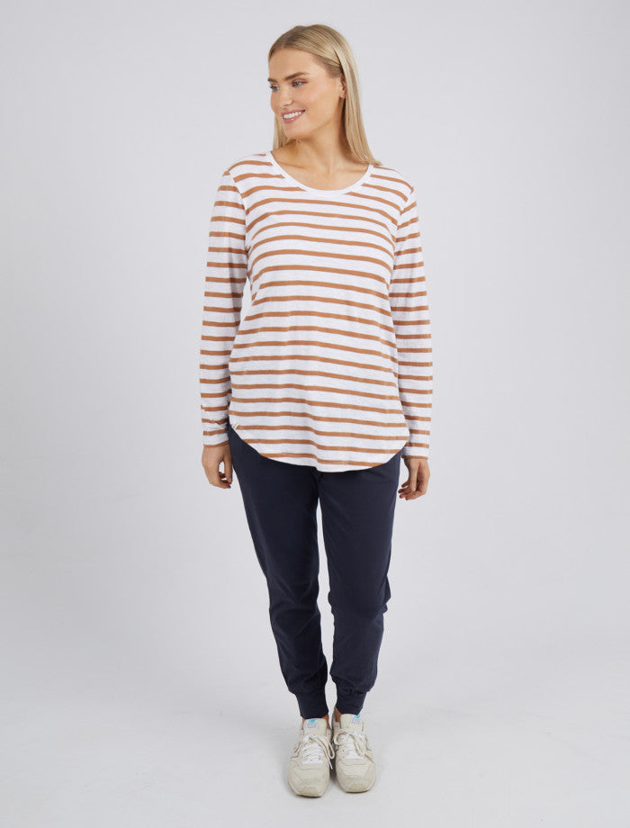 Scoop Long Sleeve Tee