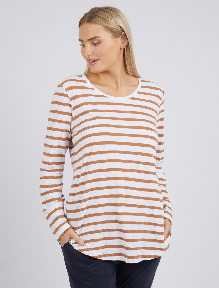 Scoop Long Sleeve Tee