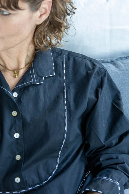 Poplin Dinner Shirtdress