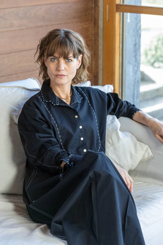 Poplin Dinner Shirtdress