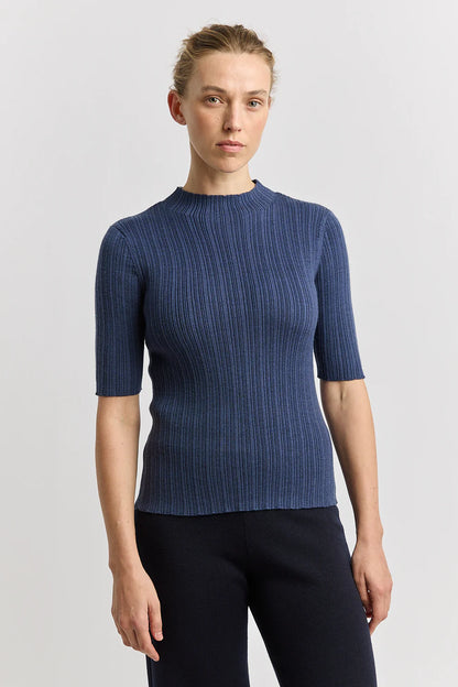 Variegated Rib Top
