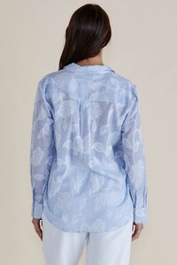 Lace Stripe Shirt