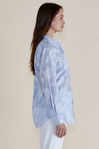 Lace Stripe Shirt