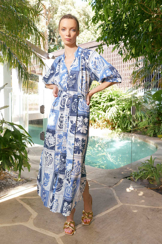 Taylor Botanical Ankle Dress