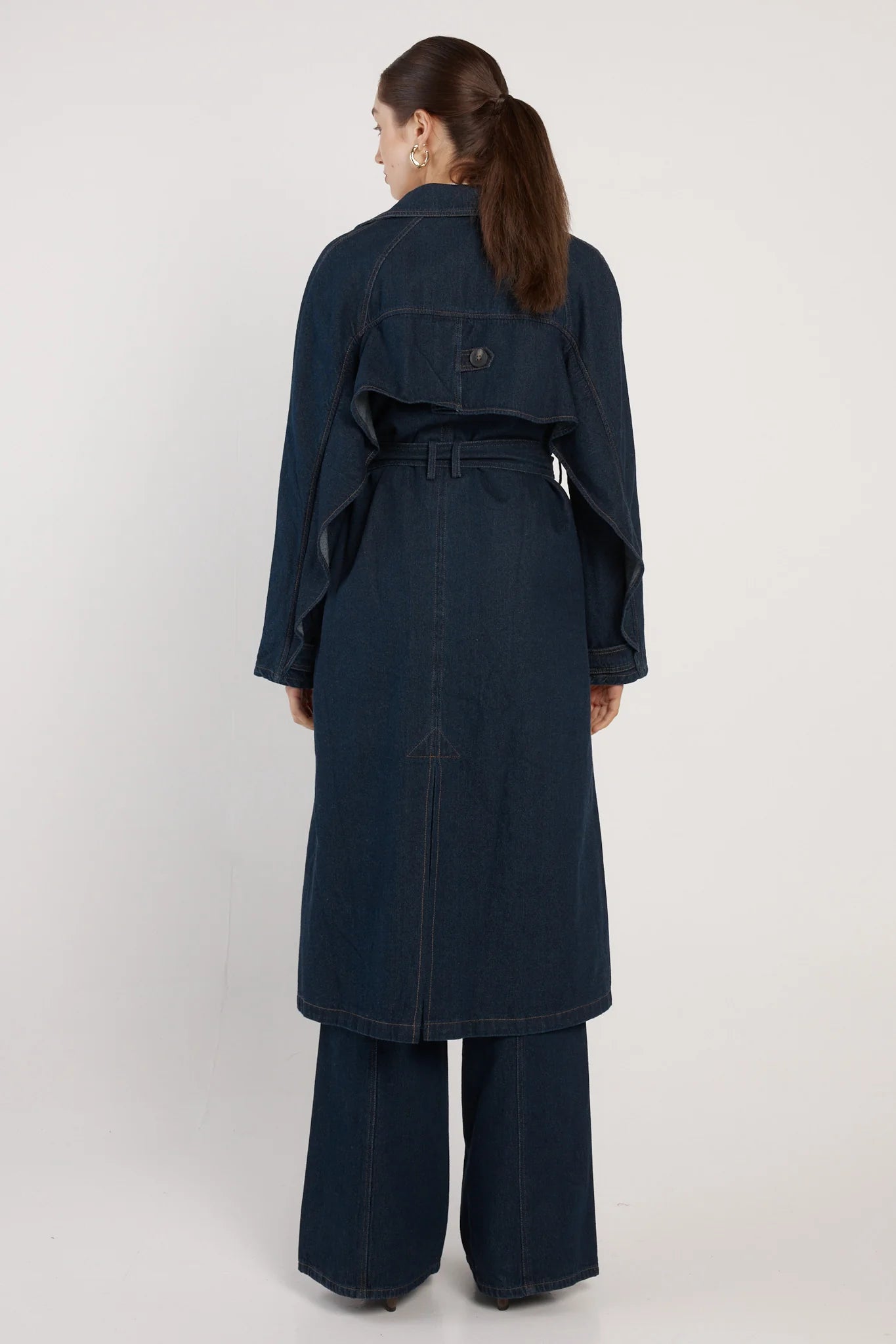 Koa Denim Trench