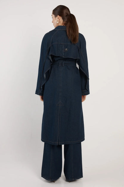 Koa Denim Trench