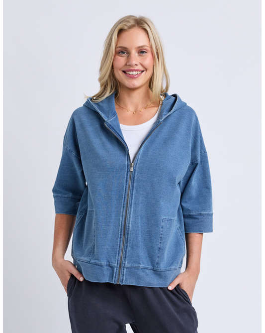 Tessa Denim Look Hoodie