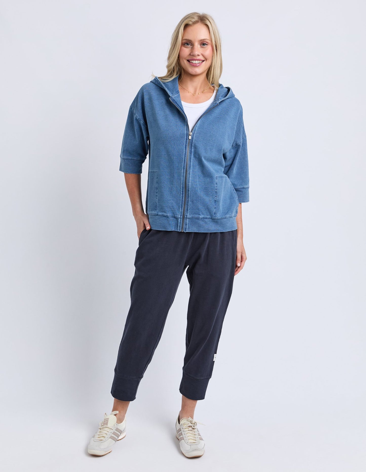 Tessa Denim Look Hoodie