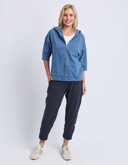 Tessa Denim Look Hoodie
