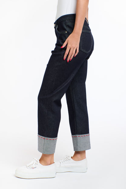 Susie Red Stitch Jeans
