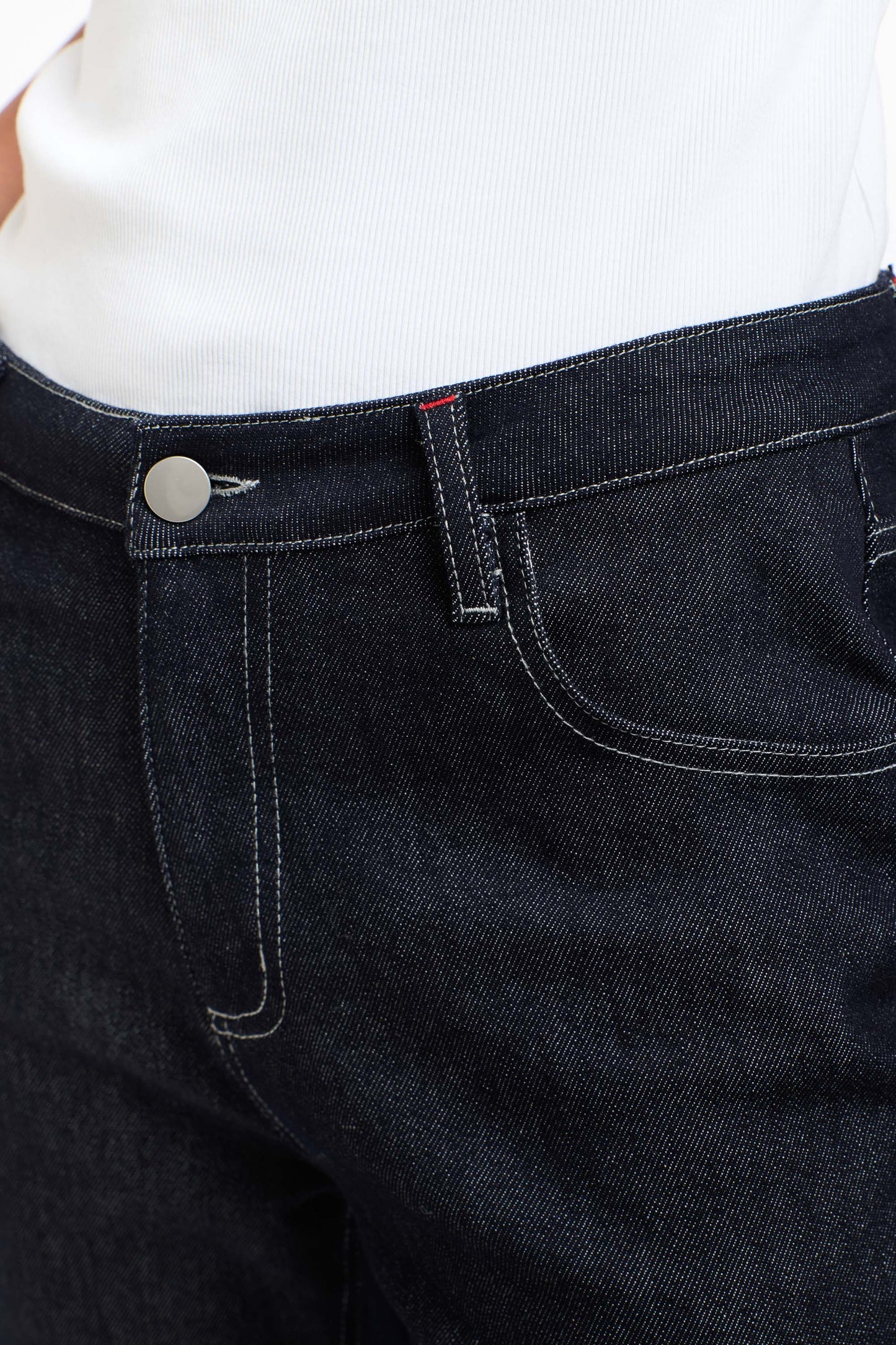 Susie Red Stitch Jeans