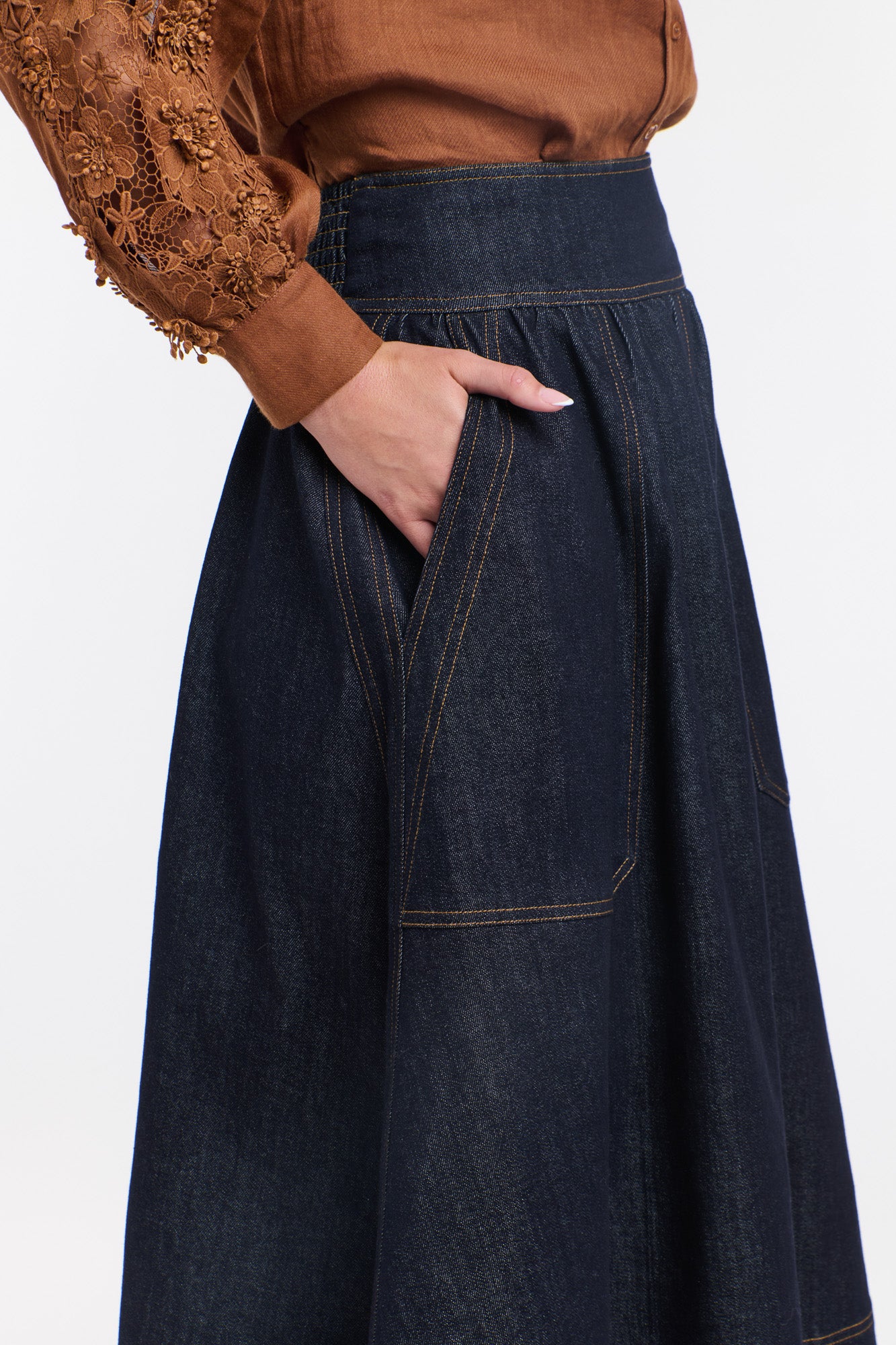 Marion Denim Skirt