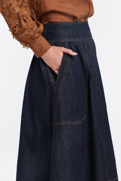 Marion Denim Skirt