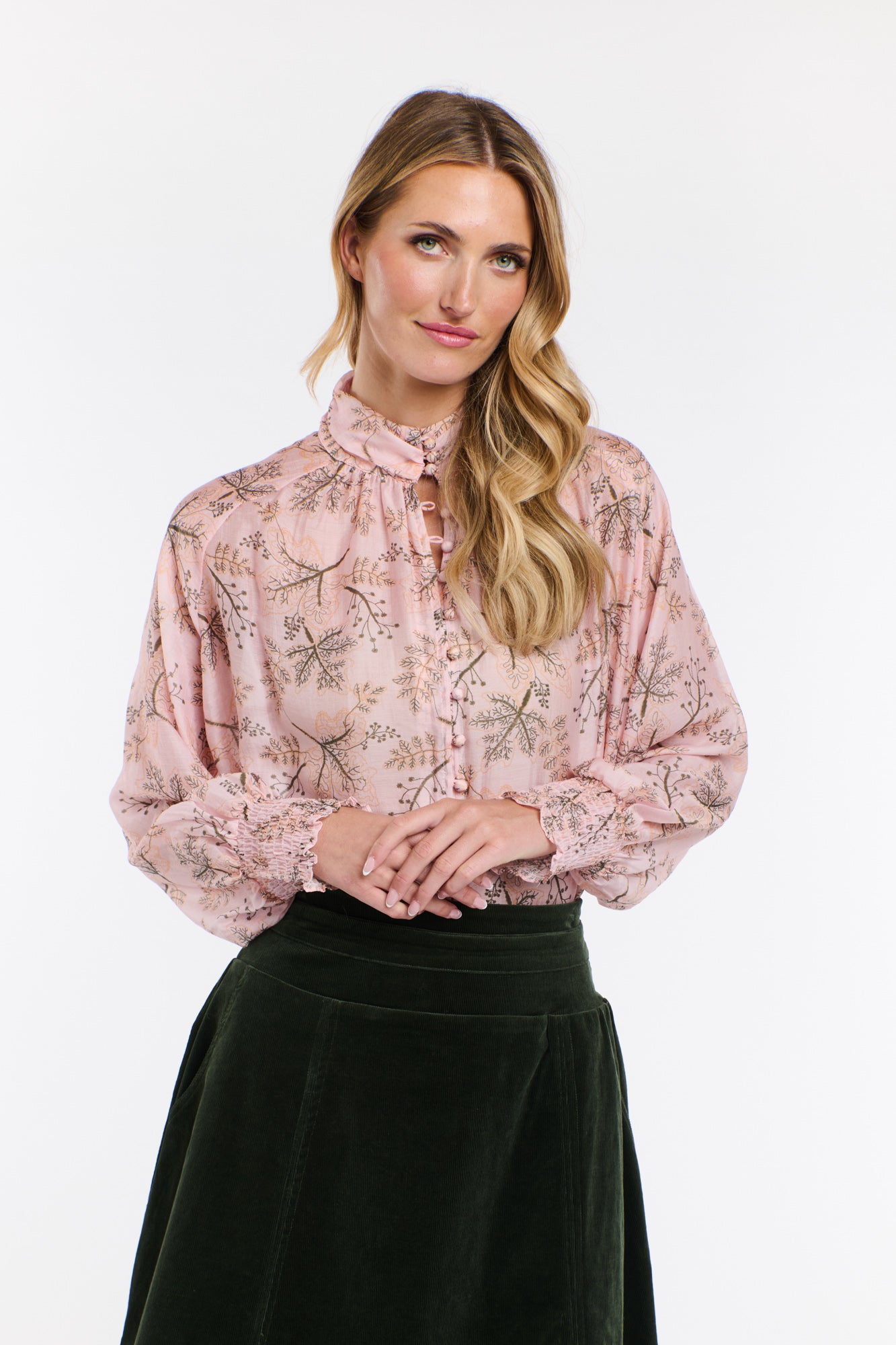 Hazel Leaf Top