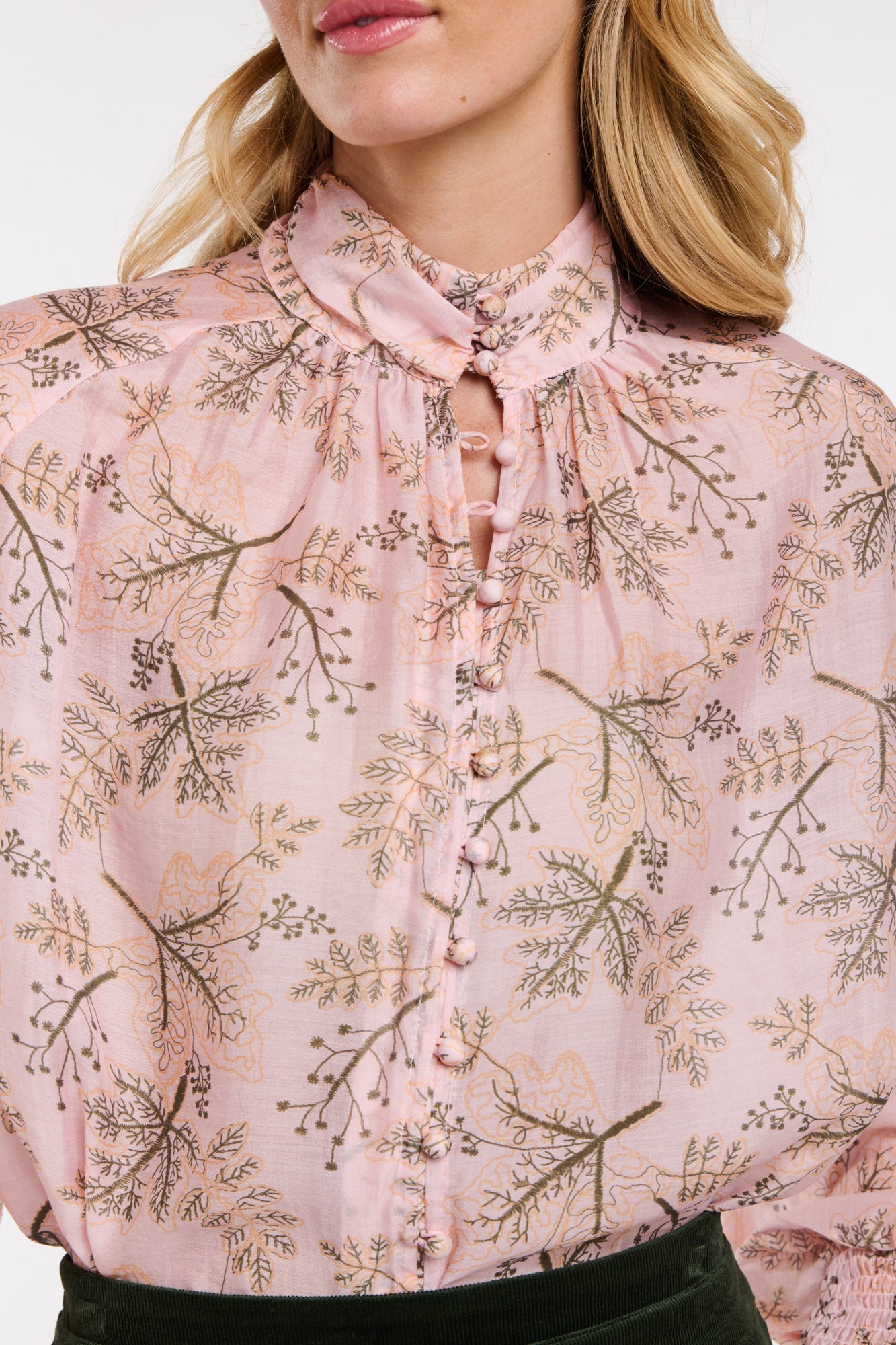 Hazel Leaf Top