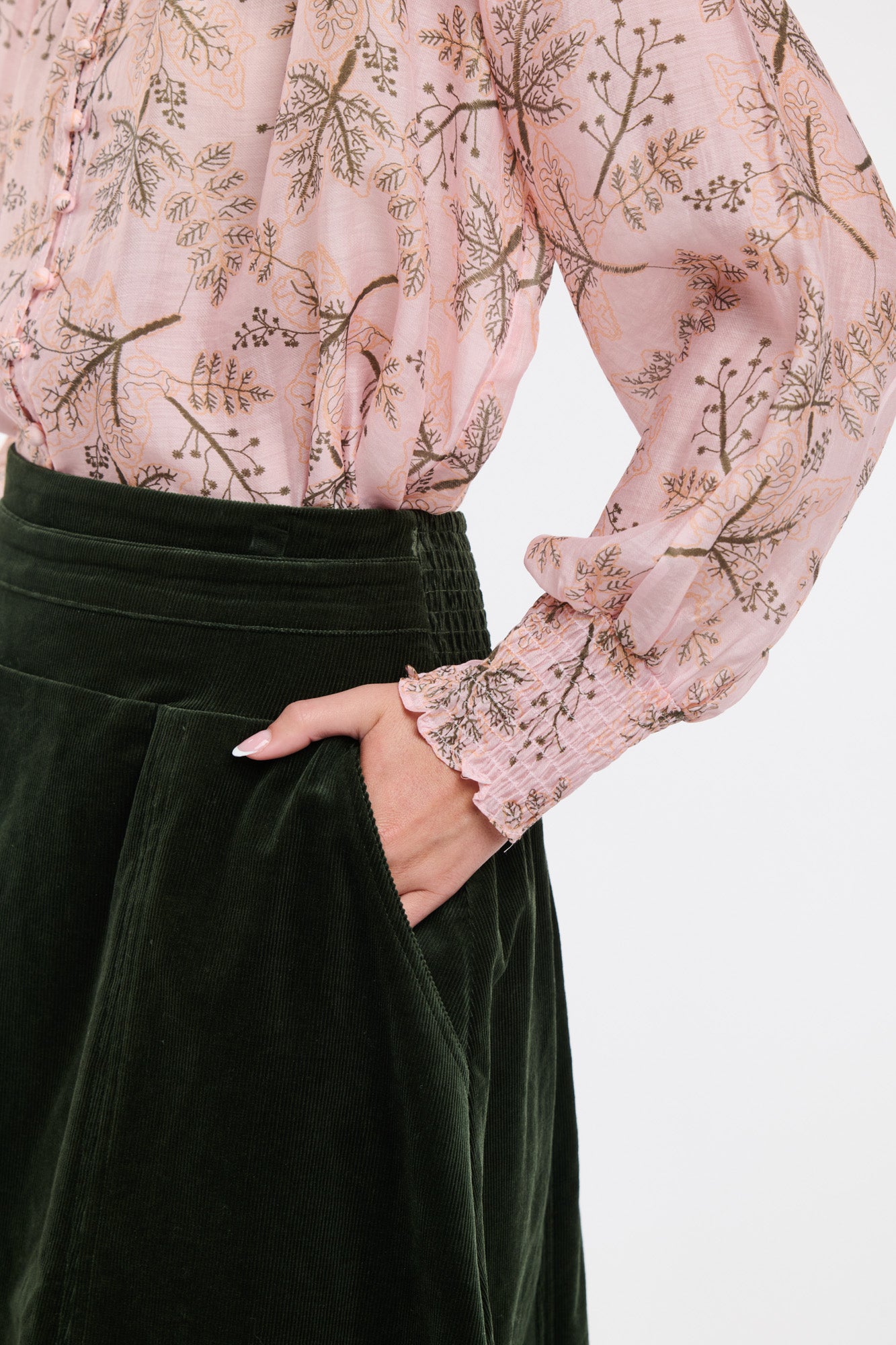 Hazel Leaf Top