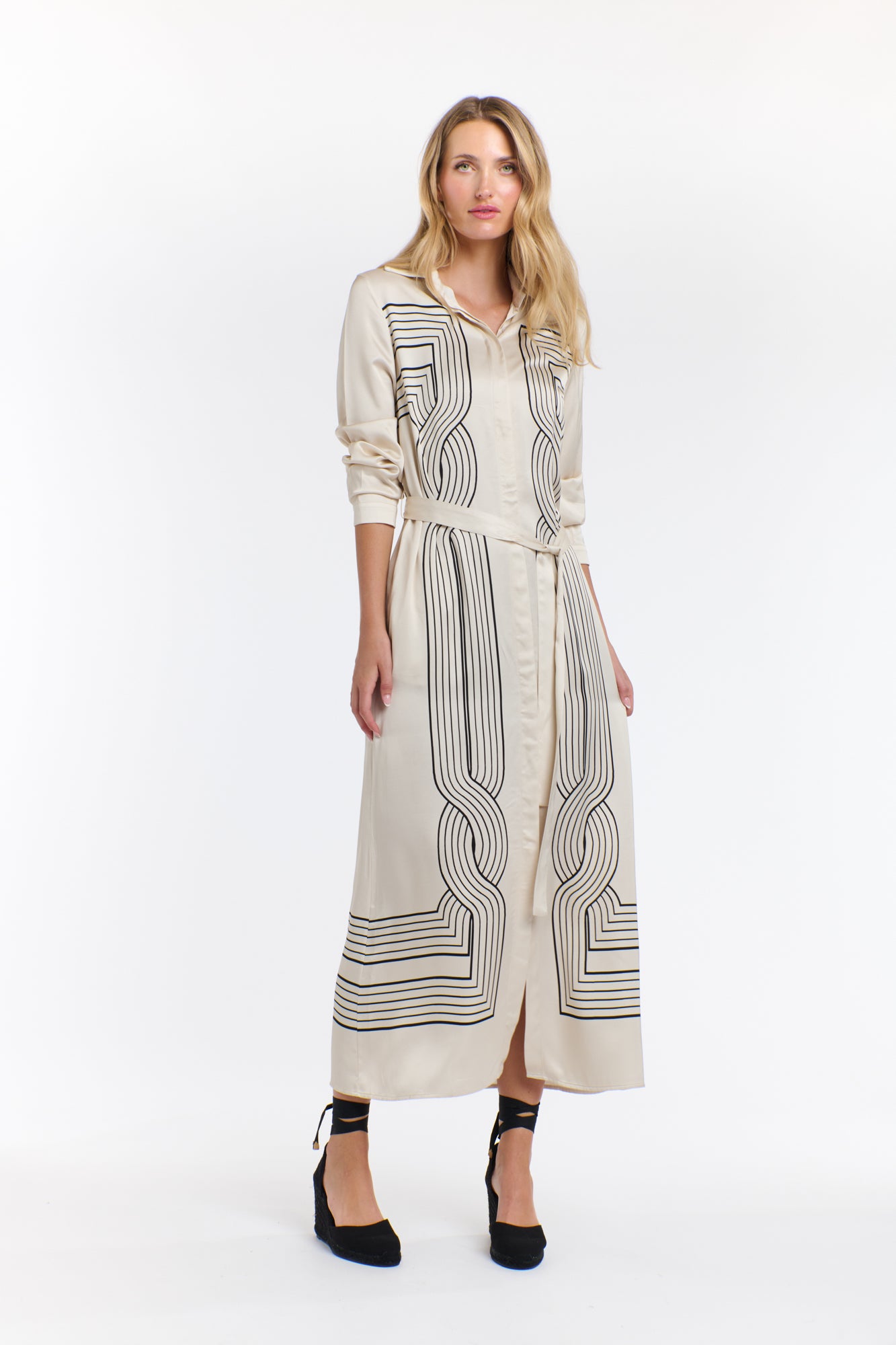 Lorena Print Dress