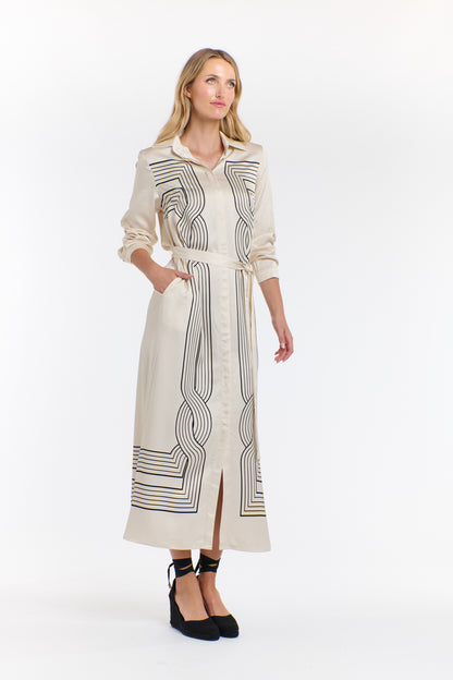 Lorena Print Dress