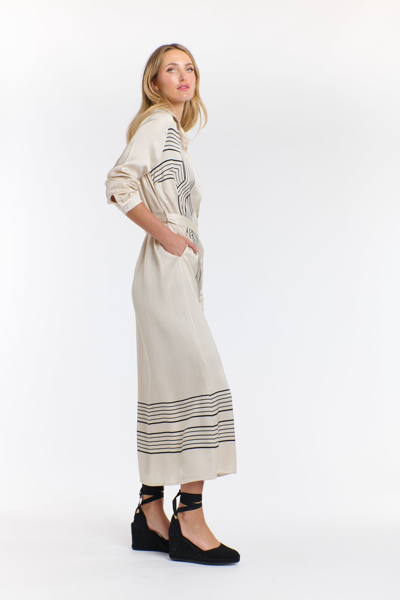 Lorena Print Dress