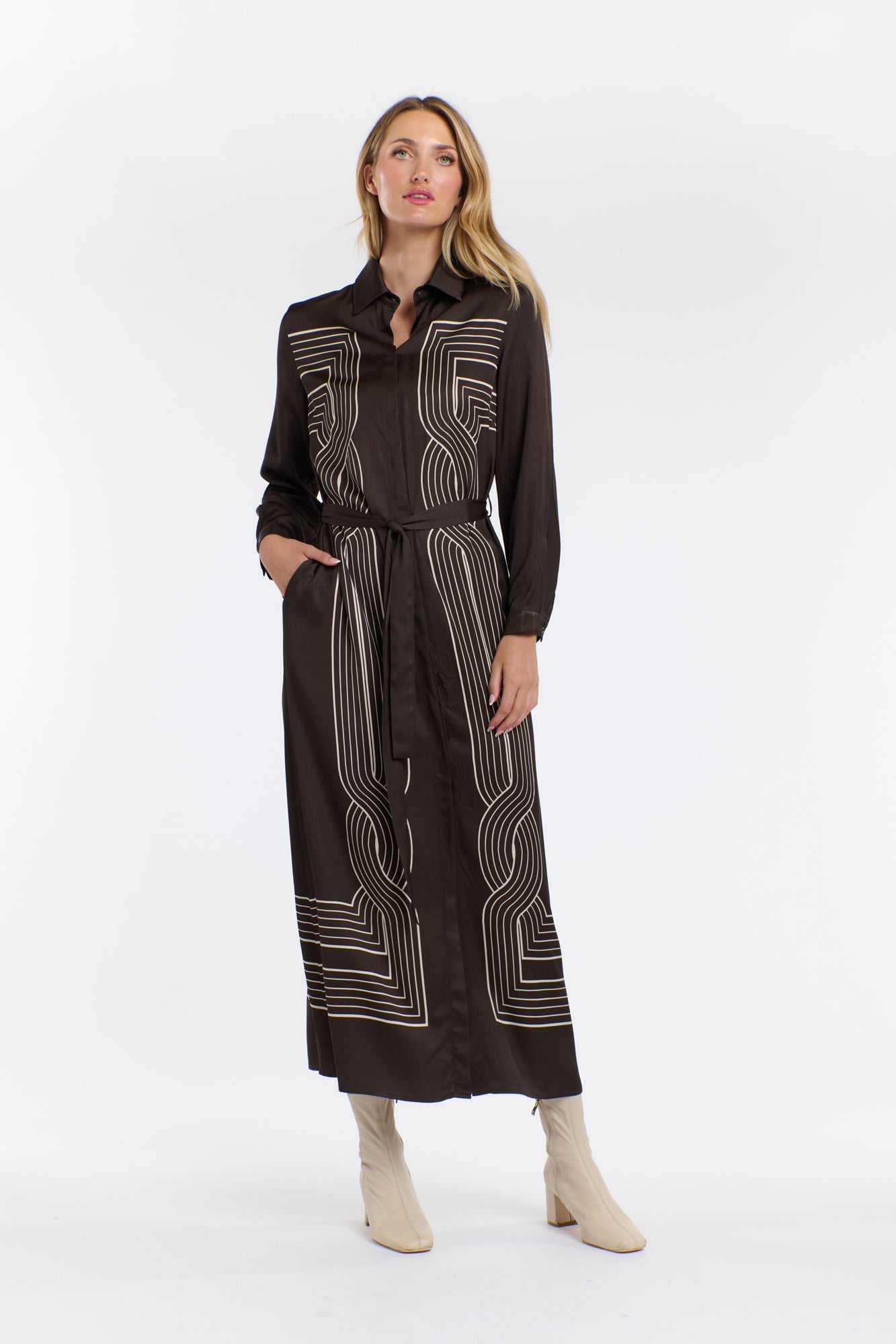 Lorena Print Dress