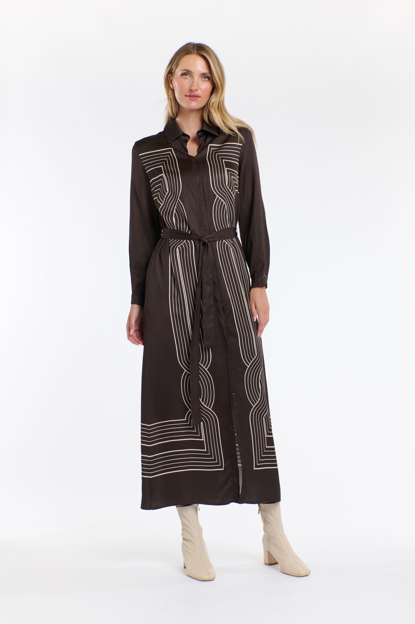 Lorena Print Dress
