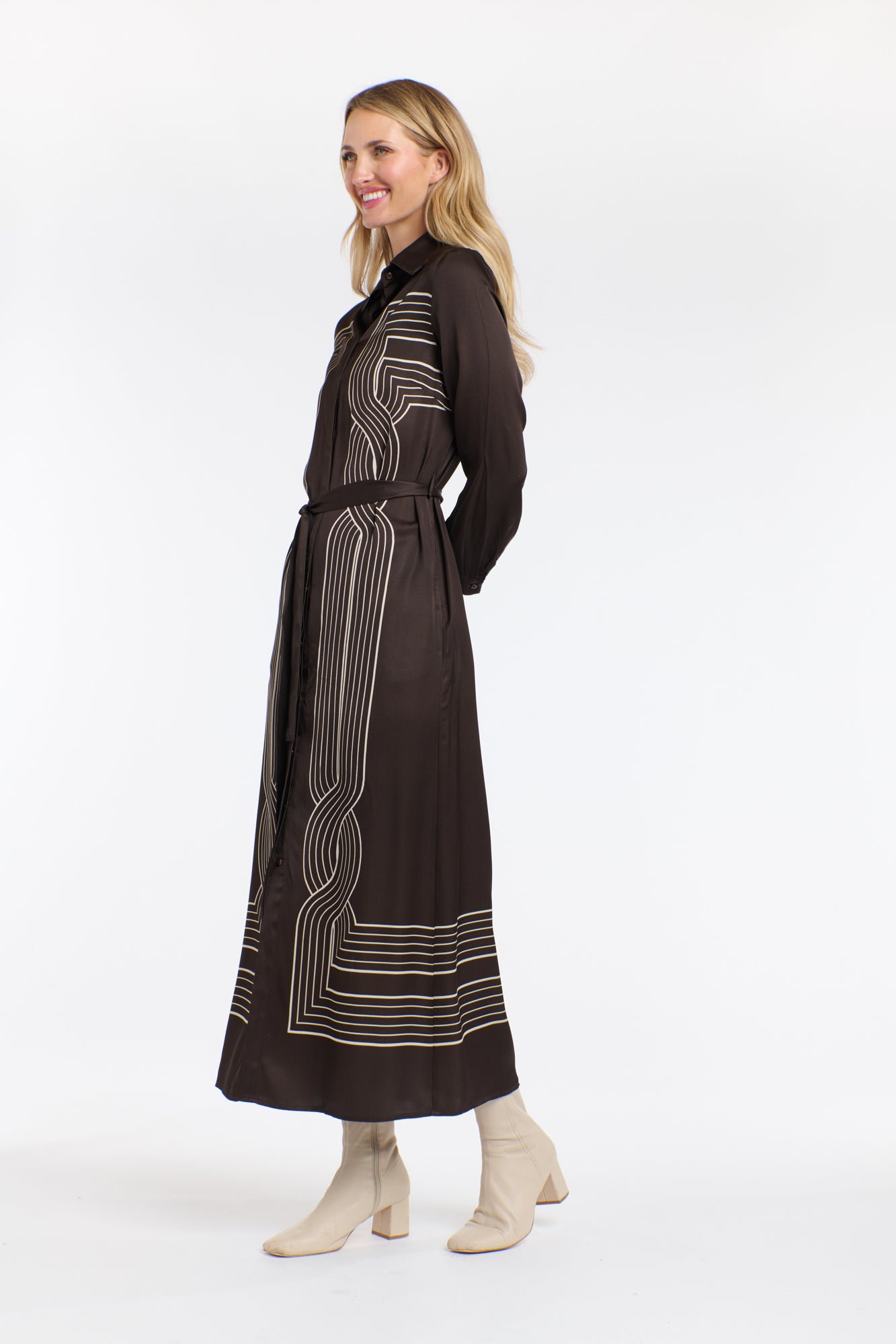 Lorena Print Dress