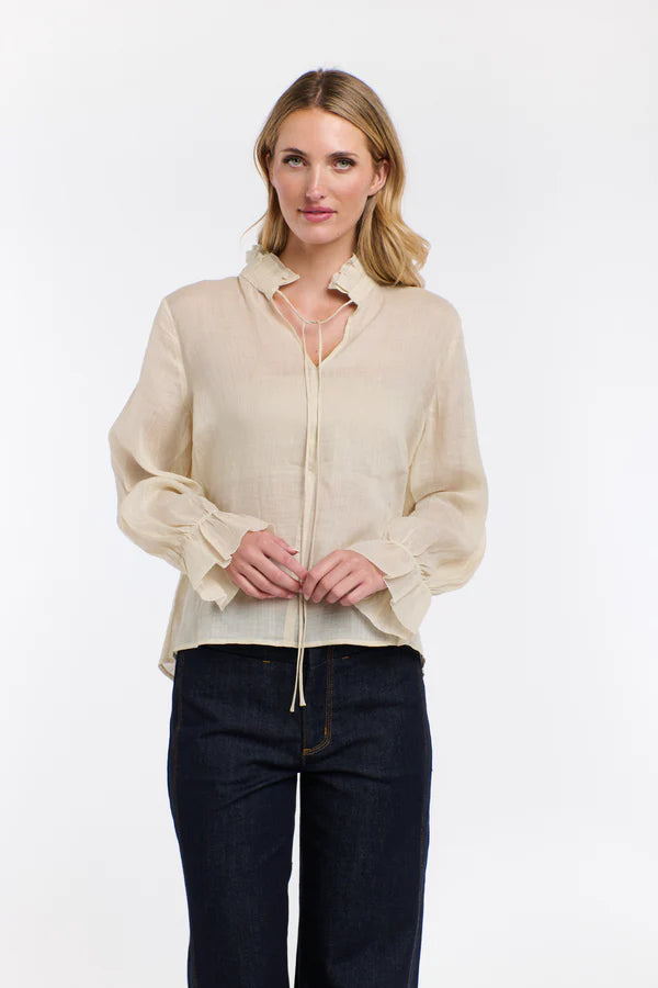 Amber Frill Neck Top